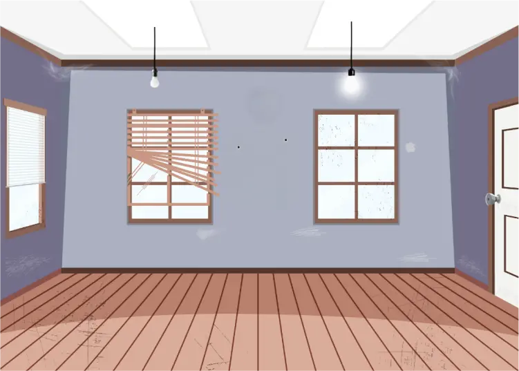 example of wear and tear